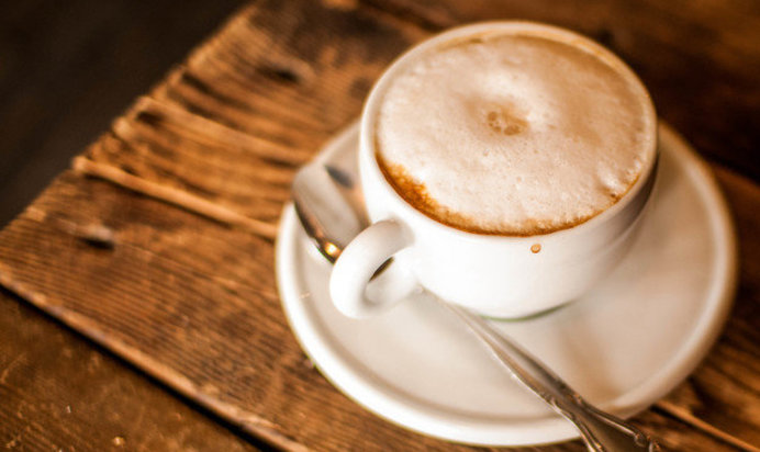 Латте с халвой