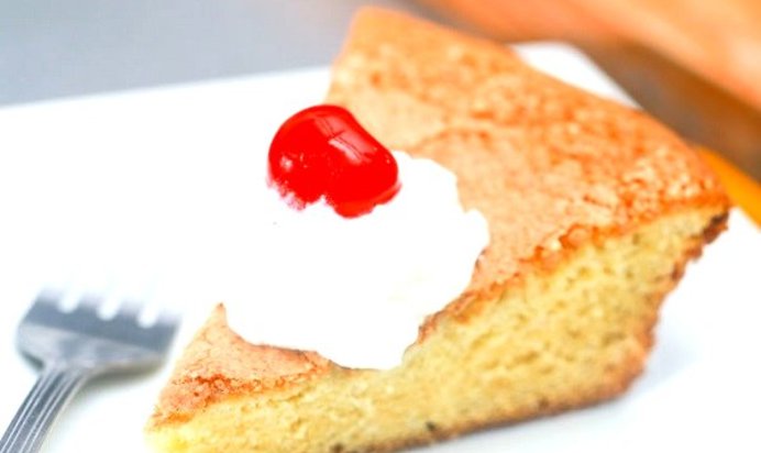 Бисквитный торт с разрыхлителем