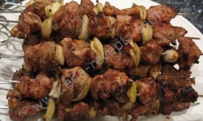 Шашлык в аэрогриле из свинины