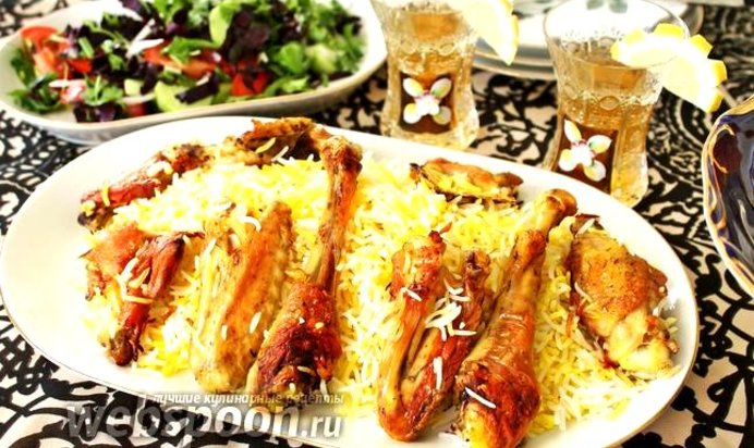 Плов с курицей по-азербайджански