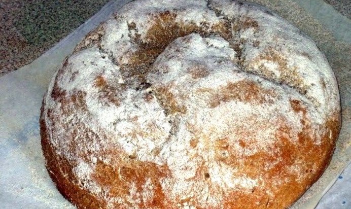 Черный хлеб в духовке