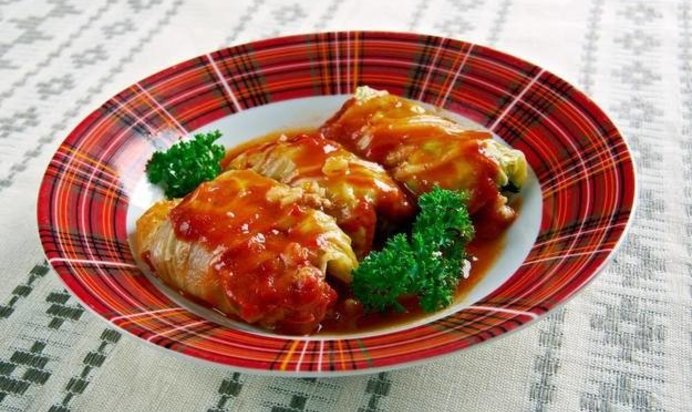 Кисло-сладкие еврейские голубцы