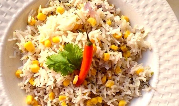 Плов с кукурузой