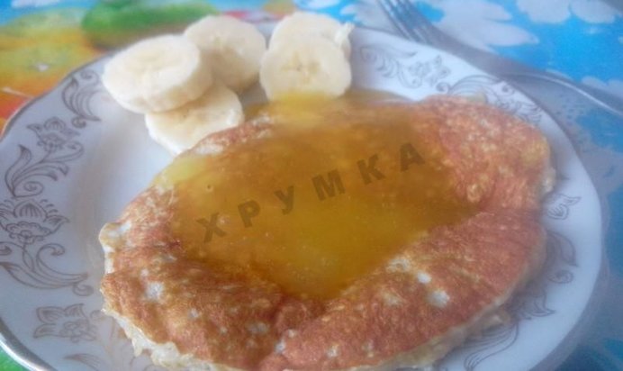 Овсяно-творожные оладьи