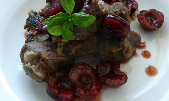 Банановый смузи с арахисовым маслом