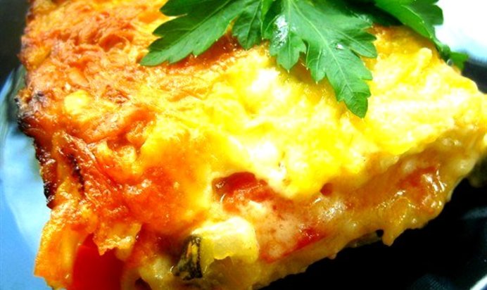 Овощная лазанья