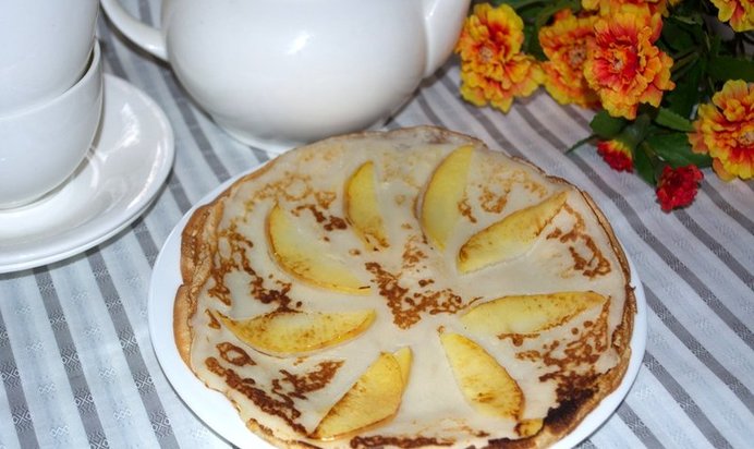 Блинчики с припеком