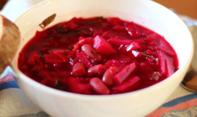 Борщ наоборот