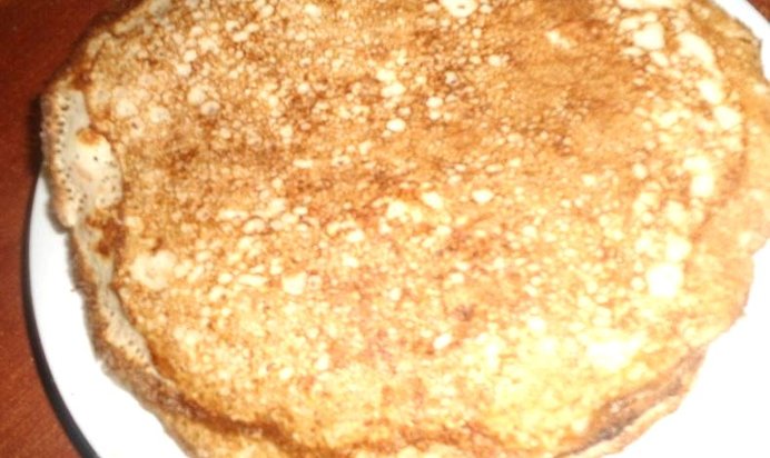 Манные блины со злаками