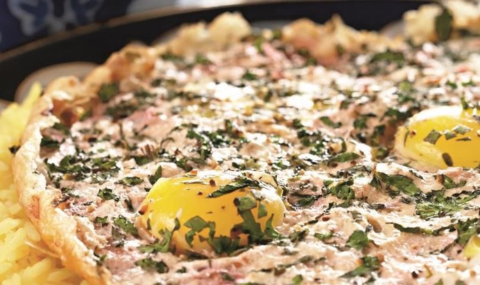 Азербайджанский яичный плов (шешрянч-плов)