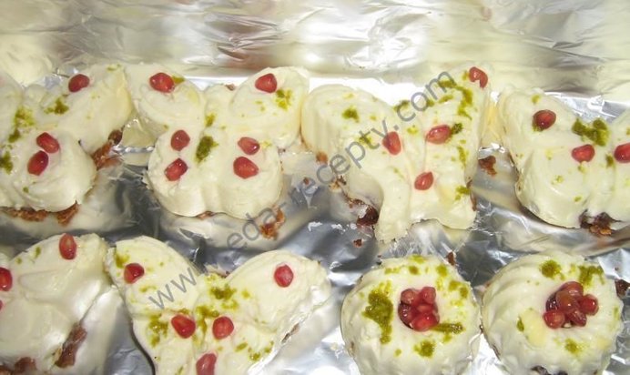 Пирожное детское Белые бабочки