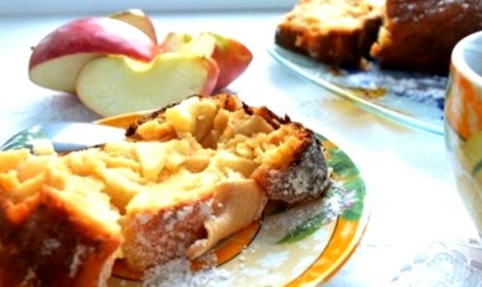 Кекс из творога и сметаны