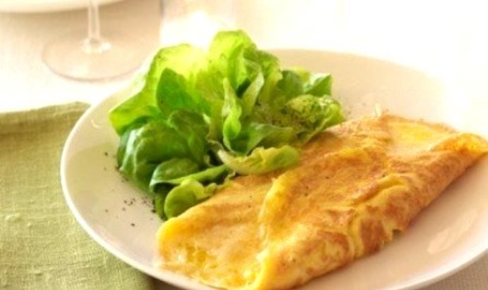 Французский омлет на завтрак