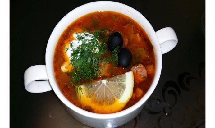 Солянка мясная для ленивых