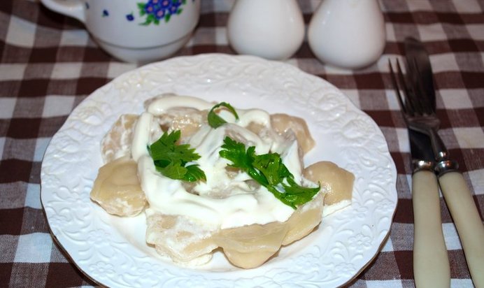 Пельмени из индейки