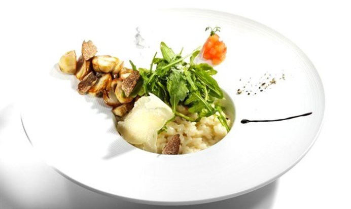 Ризотто с рукколой