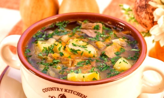 Щи с кислой капустой