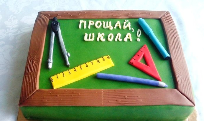 Торт на выпускной