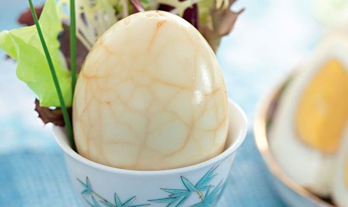 Мраморные чайные яйца