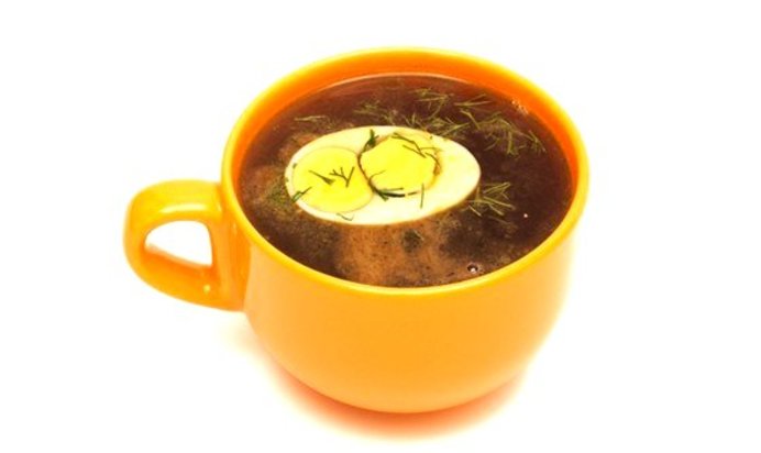 Мясной обезжиренный бульон