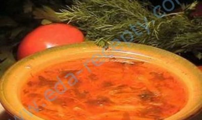 Щи с грибами