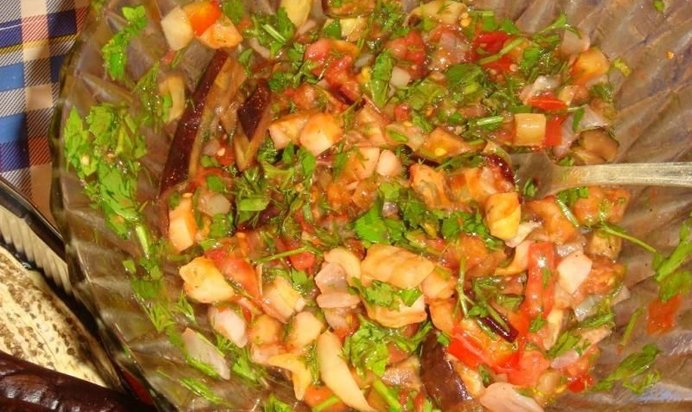 Овощи на мангале барбекю