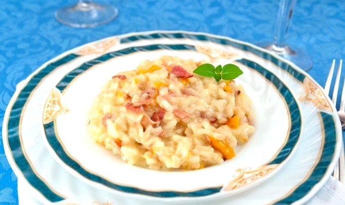 Ризотто со свининой