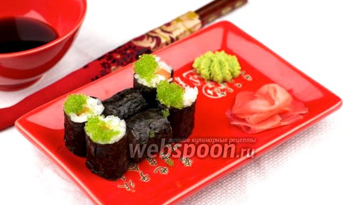 Роллы сяке маки