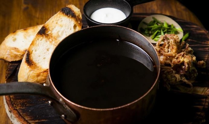 Черный борщ