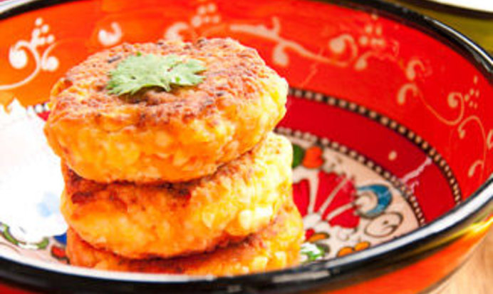 Сырники с морковью, кумином и кориандром