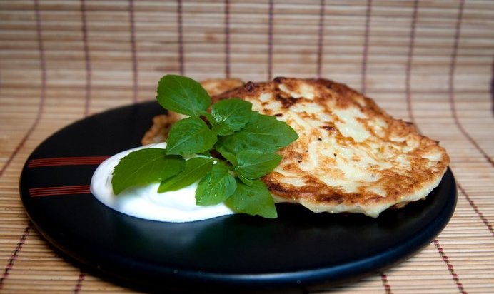 Оладьи из кабачков классические