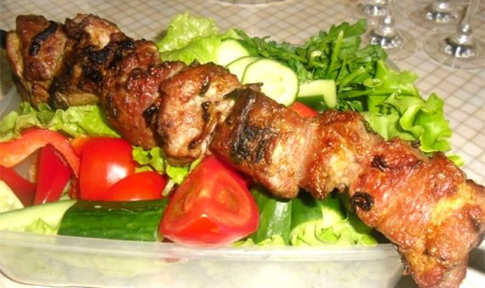Шашлык по-армянски из свинины