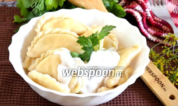 Вареники с адыгейским сыром