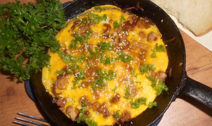 Японский омлет  Оякодон