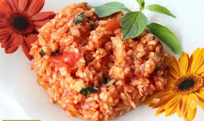 Ризотто томатное