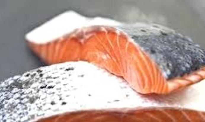 Шашлык из рыбы на решетке