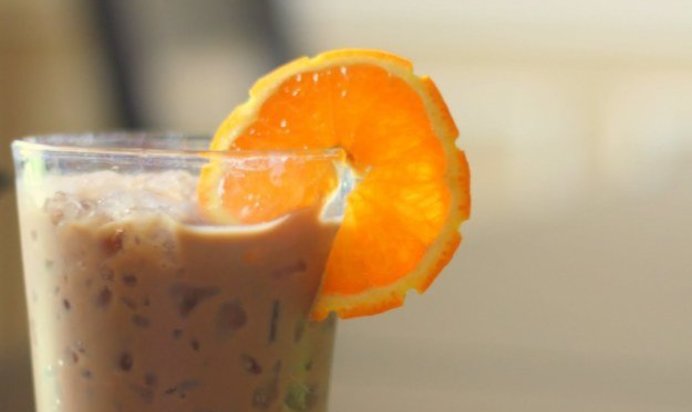 Кофе с цитрусовым соком