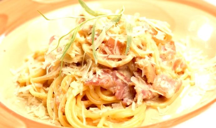 Паста карбонара «Pasta alla carbonara»