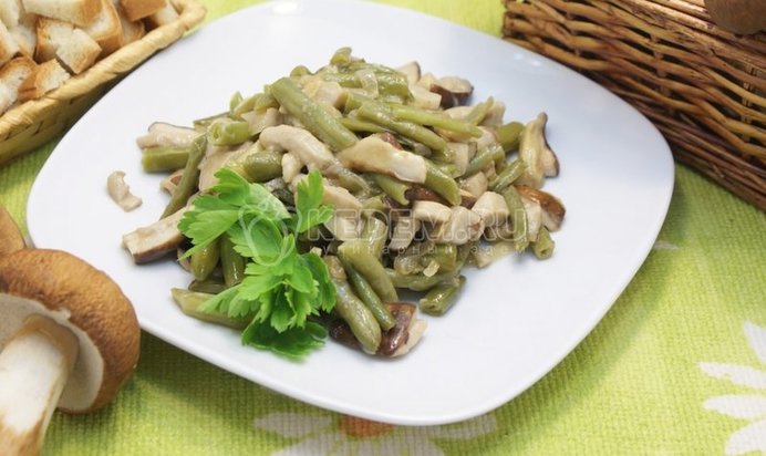 Омлет с грибами по-испански