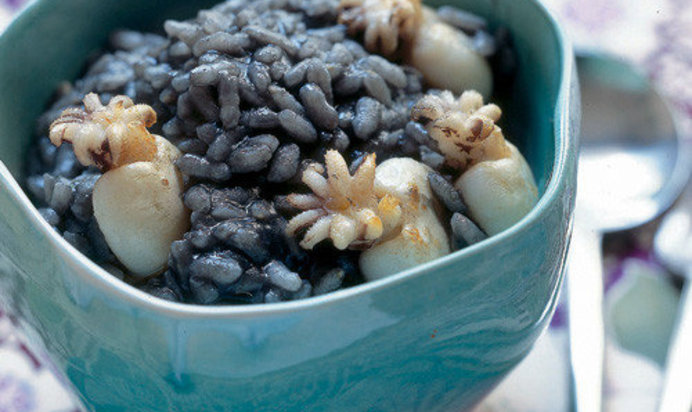 Ризотто с каракатицами