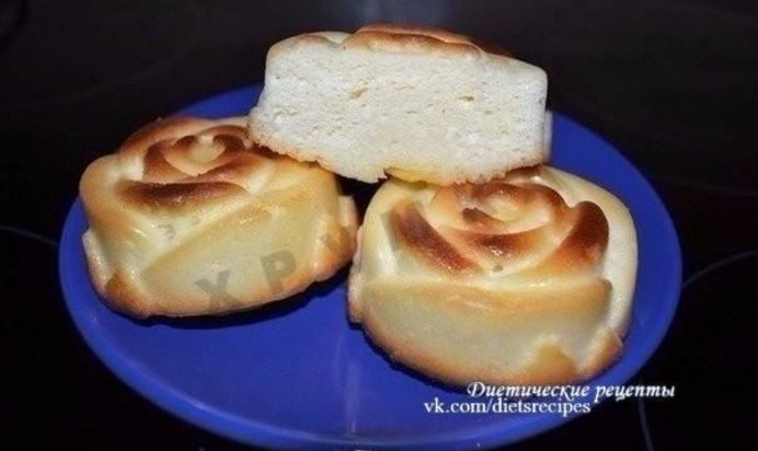 Воздушные сырники в духовке