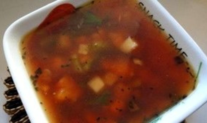 Борщ без капусты