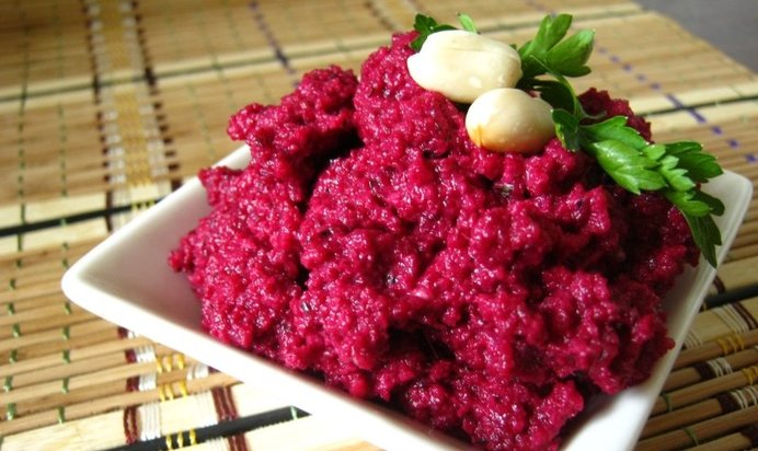 Свекольное песто