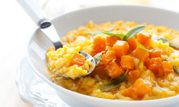 Тыквенное ризотто