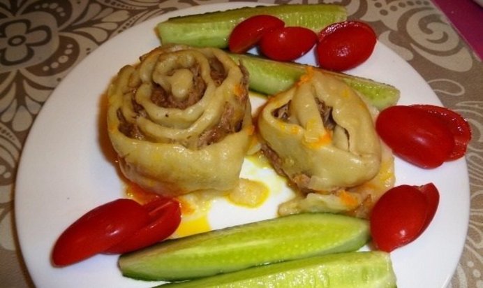 Ленивые пельмени в мультиварке