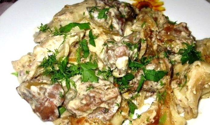 Вареники в горшочках