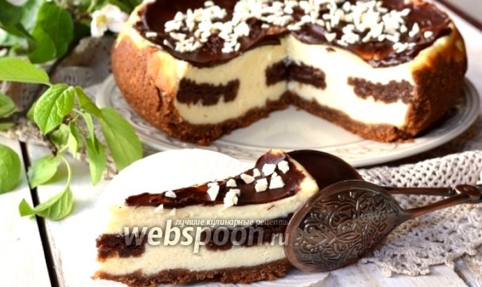 Сырник с шоколадным печеньем в мультиварке