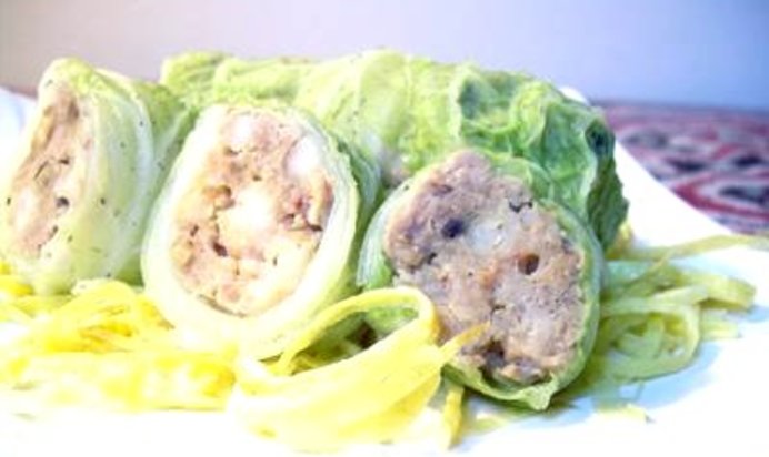 Весенние роллы с пекинской капустой