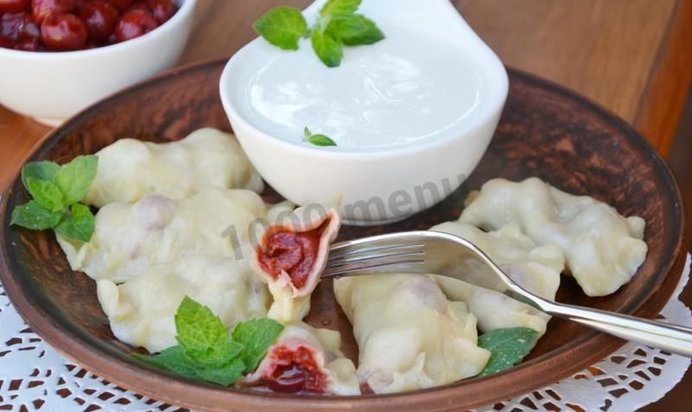 Вареники на пару в мультиварке