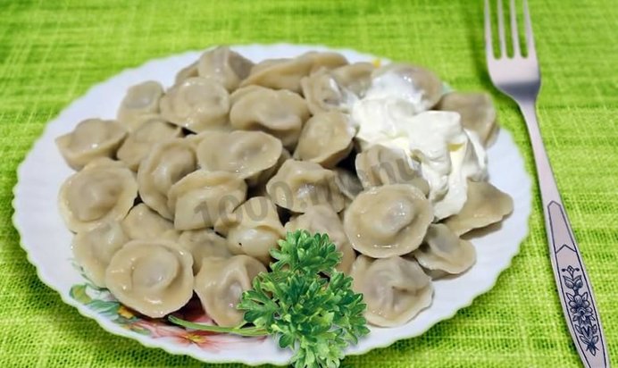 Пельмени на пару